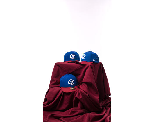 Kšiltovka New Era - Team Core Stretch-Snap 9SEVENTY - Baseball Czechia - Blue