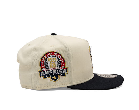 Kšiltovka New Era - MLB "American Flag" 9FIFTY - Philadelphia Phillies - Chrome White