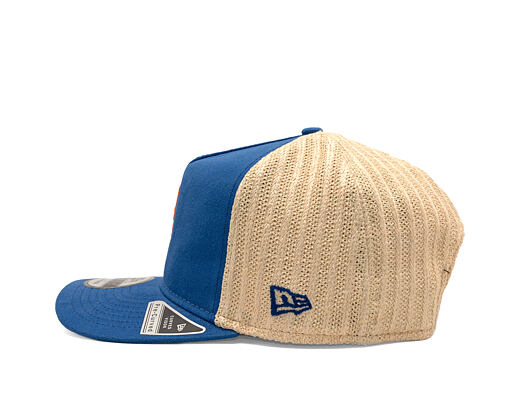 Kšiltovka New Era - MLB "Summer Twine Grained" 9FIFTY - NY Mets - Team Color / Open Market Tan