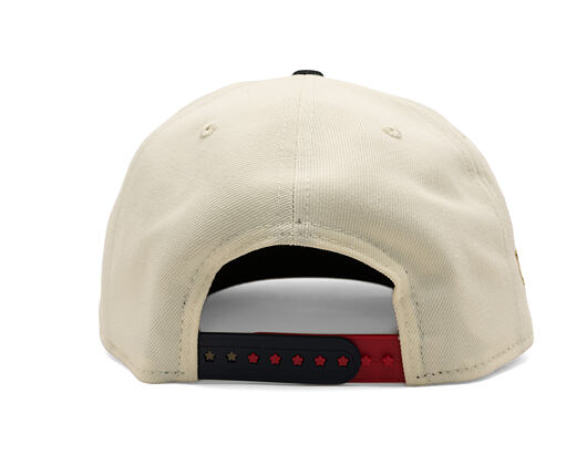 Kšiltovka New Era - MLB "American Flag" 9FIFTY - Atlanta Braves - Chrome White