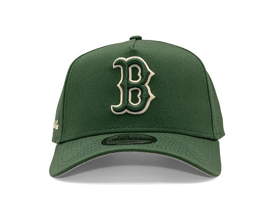 Kšiltovka New Era - MLB "Cilantro Green" 9FORTY A-Frame - Boston Red Sox - Cilantro Green