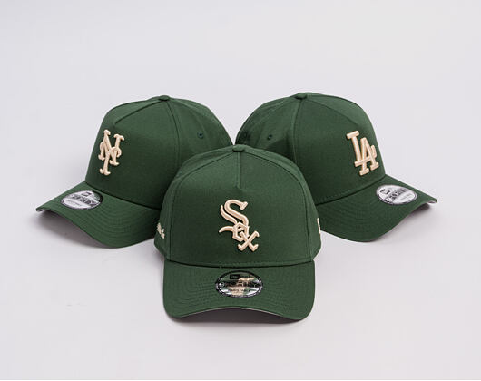 Kšiltovka New Era - MLB "Cilantro Green" 9FORTY A-Frame - Chicago White Sox - Cilantro Green