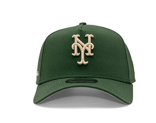 Kšiltovka New Era - MLB "Cilantro Green" 9FORTY A-Frame - NY Mets - Cilantro Green