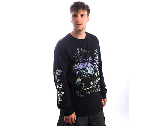 Triko Rip N Dip - World Wide Madness Ls Charcoal