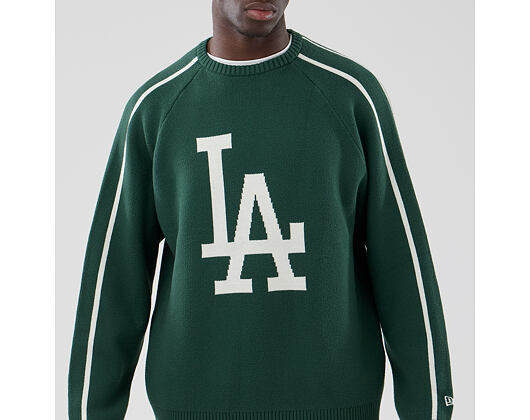 Svetr New Era - MLB Knit Sweater - LA Dodgers - Cilantro Green