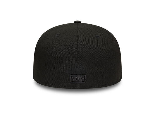 Kšiltovka New Era - MLB Black on Black 59FIFTY - Atlanta Braves - Black