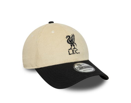 Kšiltovka New Era - Cord 9FORTY - Liverpool FC - Cream