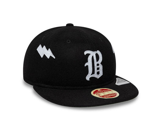 Kšiltovka New Era - MLB IMAGE DROP Heritage 9FIFTY Retro Crown - Atlanta Braves - Black