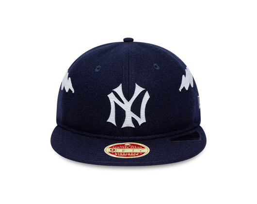 Kšiltovka New Era - MLB IMAGE DROP Heritage 9FIFTY Retro Crown - NY Yankees - Navy / Cream
