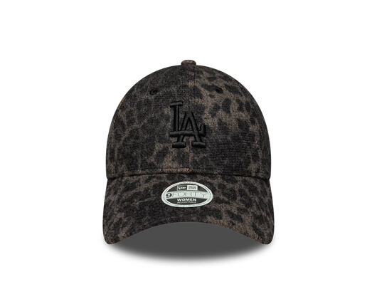 Dámská Kšiltovka New Era - MLB Cosy Leopard 9FORTY - LA Dodgers - Black