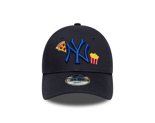 Dětská Kšiltovka New Era - MLB Food Icon 9FORTY - NY Yankees - Navy / Blue