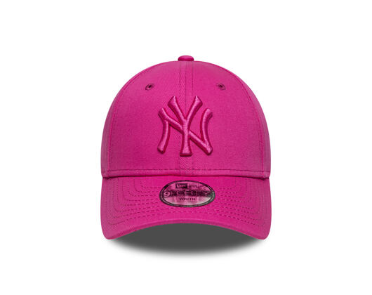 Dětská Kšiltovka New Era - MLB League Essential 9FORTY - NY Yankees - Fuchsia