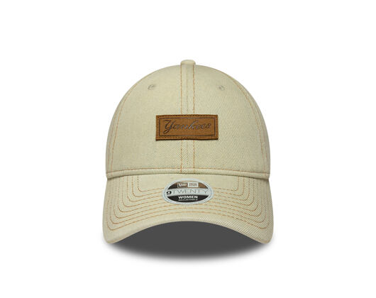 Dámská Kšiltovka New Era - MLB Denim 9TWENTY - NY Yankees - Cream