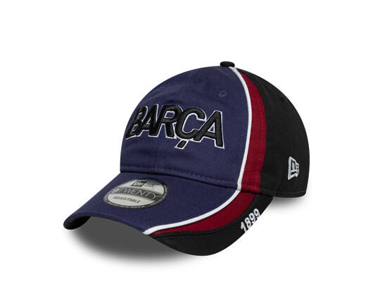 Kšiltovka New Era - Moto Unstructured 9TWENTY - Barcelona FC - Navy / Cardinal