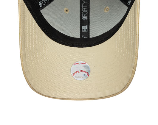 Dámská Kšiltovka New Era - MLB PU Pattern 9FORTY - NY Yankees - Stone