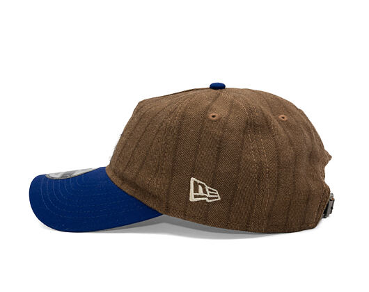 Kšiltovka New Era × Three Looms - Chestnut Pinstripe 9TWENTY A-Frame - Los Angeles Dodgers