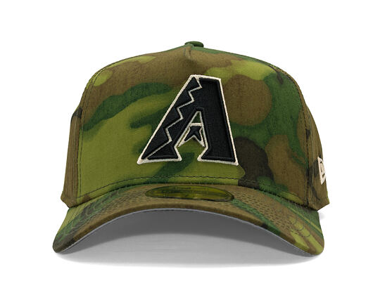 Kšiltovka New Era - MLB Ripstop Camo 59FORTY - Arizona Diamondbacks - Woodland Camo