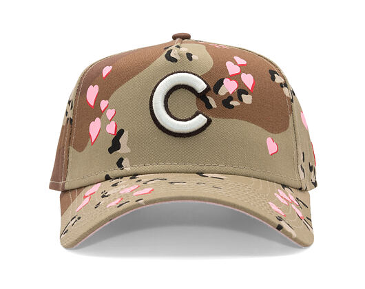 Kšiltovka New Era - MLB Camo Hearts - Chicago Cubs - MLB - Desert Camo