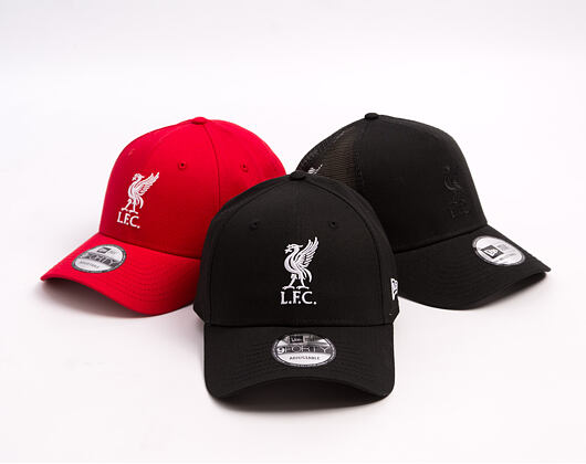 Kšiltovka New Era - Liverpool FC - 9FORTY Core Cap - Black / White