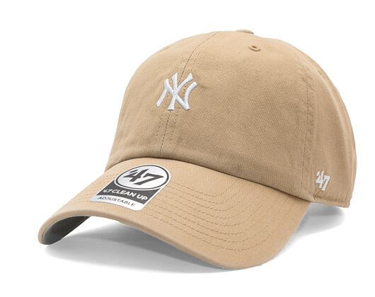 Kšiltovka 47 Brand MLB Clean Up Base Runner - NY Yankees - Khaki