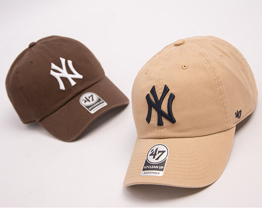 Kšiltovka 47 Brand MLB Clean Up - NY Yankees - Khaki