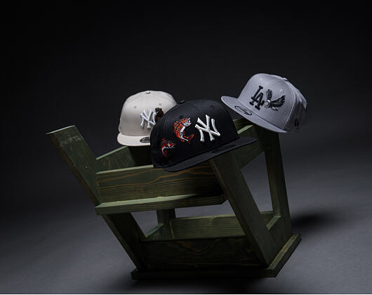 Kšiltovka New Era - MLB Outdoor Icon 9FIFTY - LA Dodgers - Grey