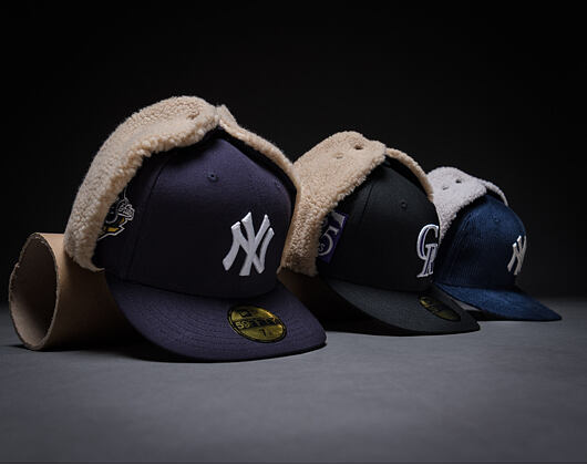 Kšiltovka New Era - MLB World Series Cooperstown Dog-Ear 59FIFTY - Colorado Rockies - Black