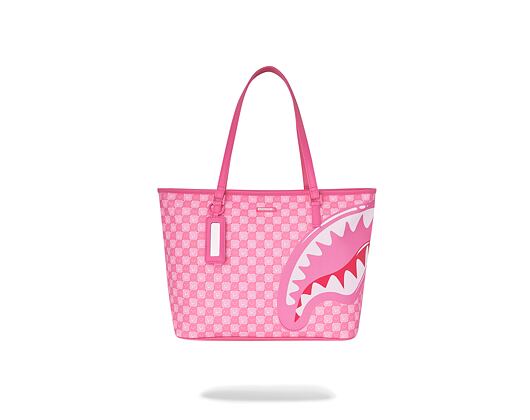 Taška Sprayground - Pink New Check Faces Tote
