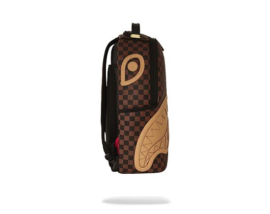 Batoh Sprayground - Embossed Check Brown Backpack