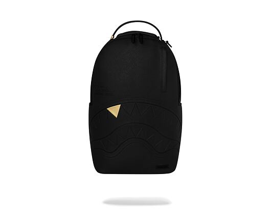 Batoh Sprayground - Blacked Out Embossed Gold Tooth Backpack