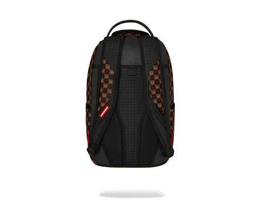 Batoh Sprayground - Sharks In Paris Wtf Bubble Brown Check Backpack