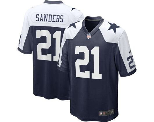 Dres Nike - NFL Home Game Jersey Player - Dallas Cowboys - College Navy - Deion Sanders 21