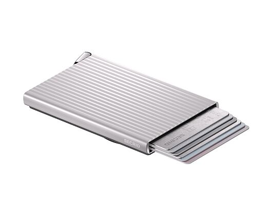 Pouzdro na Kartu Secrid - Cardprotector Fluted for Magsafe Premium - Silver