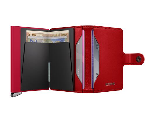 Peněženka Secrid - Miniwallet - Emboss Diamond - Red