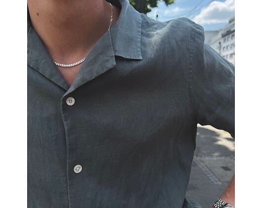 Řetízek Fainz - Cuban Link Chain Silver 3 mm - Silver