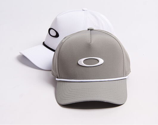 Kšiltovka Oakley - Oakley Rope Hat - Cement