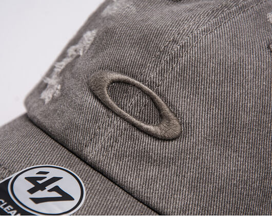 Kšiltovka Oakley - ‘47 Reserve Distressed Cap - Granite Gray