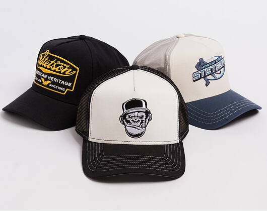 Kšiltovka Stetson - Trucker Cap Ape by JJ Hats