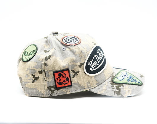 Kšiltovka Von Dutch - Baseball - Camo Patch - Camo