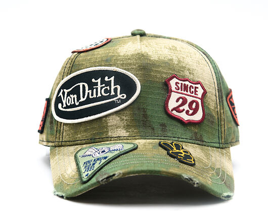 Kšiltovka Von Dutch - Baseball - Camo Patch - Camo