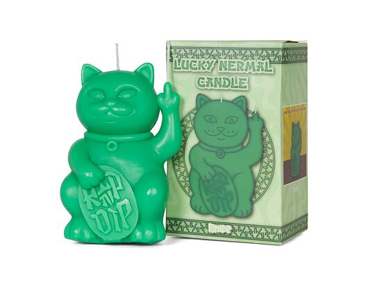 Svíčka Rip N Dip - Lucky Nermal Candle (White)