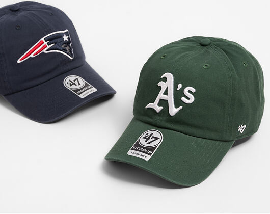 Kšiltovka '47 Brand - NFL CLEAN UP - New England Patriots - Navy