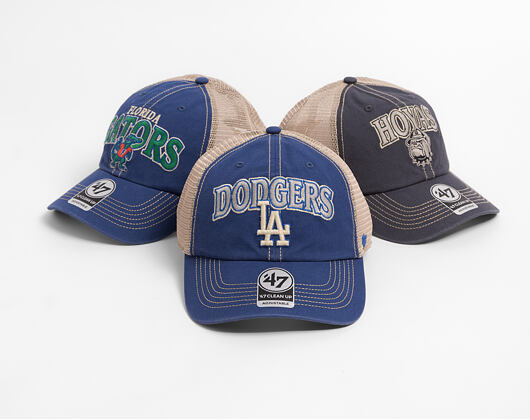 Kšiltovka '47 Brand - MLB Tuscaloosa CLEAN UP - LA Dodgers