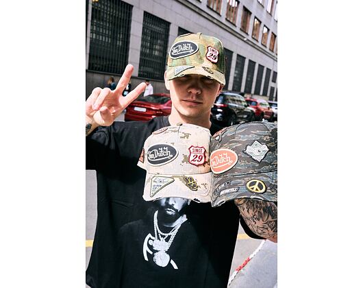 Kšiltovka Von Dutch - Baseball - Camo Patch - Camo