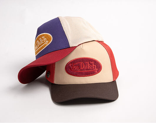 Kšiltovka Von Dutch - Baseball - Patch Premium - Black / Red