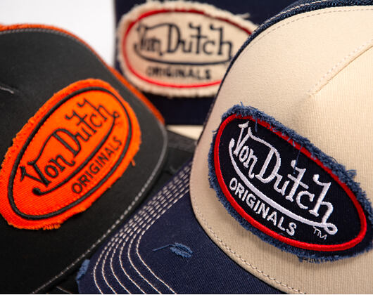 Kšiltovka Von Dutch - Baseball - Vintage Distressed - Navy