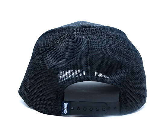 Kšiltovka Von Dutch - Trucker - Denim Visor Patch Premium - Black / Navy