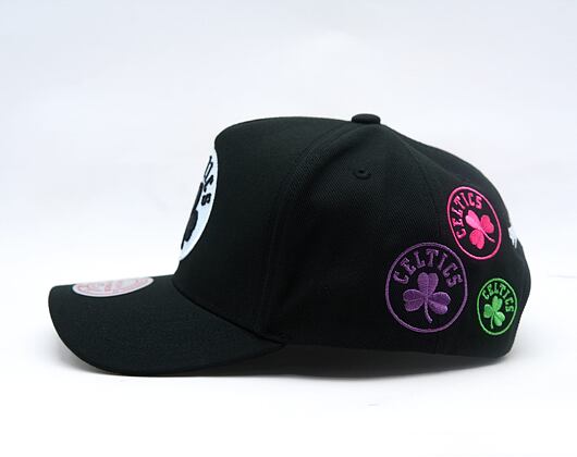 Kšiltovka Mitchell & Ness - NBA 404 Club Neon Pro Snapback - Boston Celtics - Black