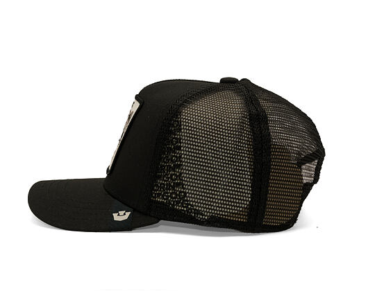 Dětská kšiltovka Goorin - Bandit (all Black) - Raccoon - Black