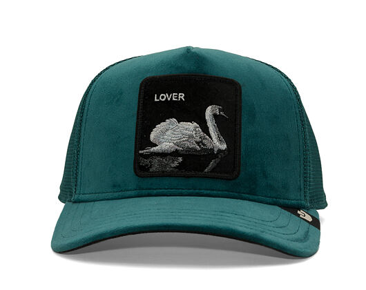 Kšiltovka Goorin - Velour Lover - Swan - Sea